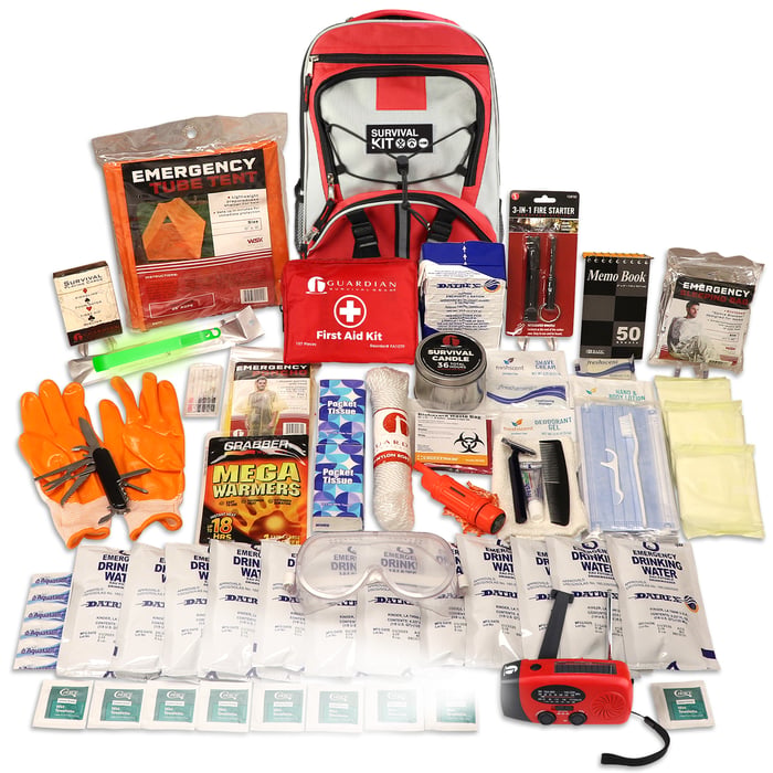1 Person Comfort Survival Kit, Backpack image