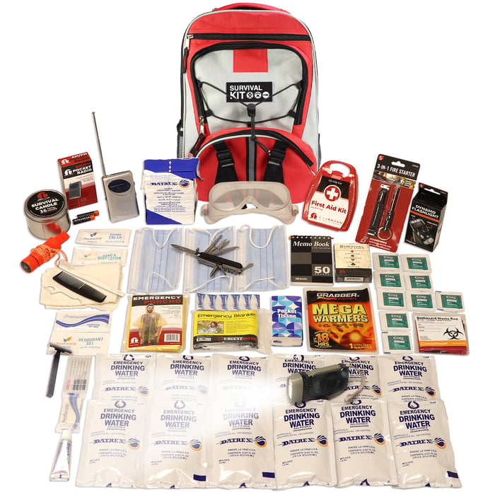 1 Person Essential Survival Kit, Backpack image