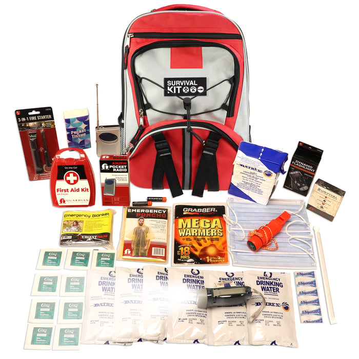 1 Person Necessity Survival Kit, Backpack image
