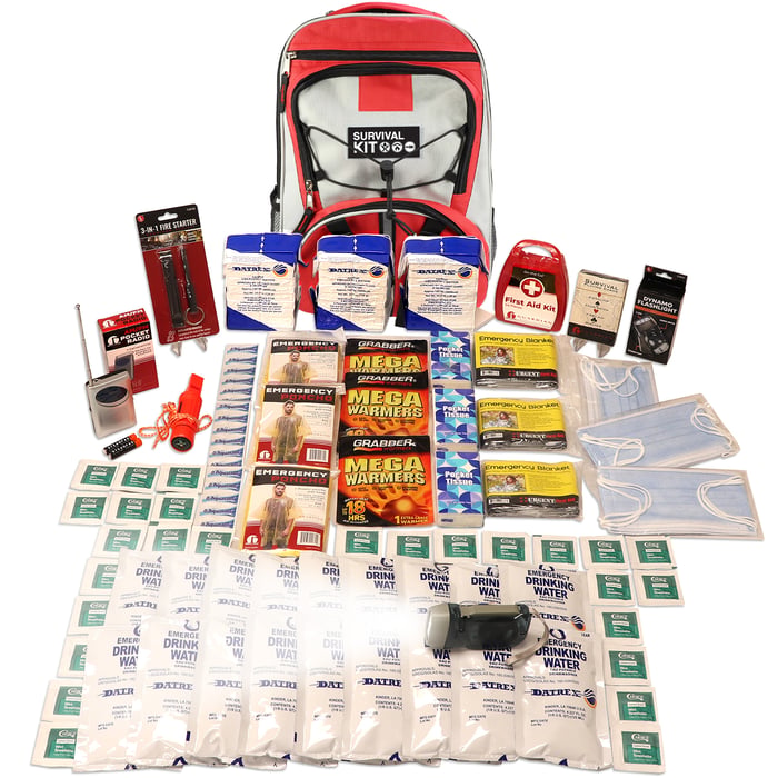 3 Person Necessity Survival Kit, Backpack image