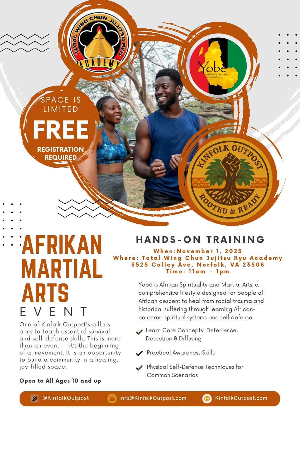 Afrikan Martial Arts Pop-Up Event