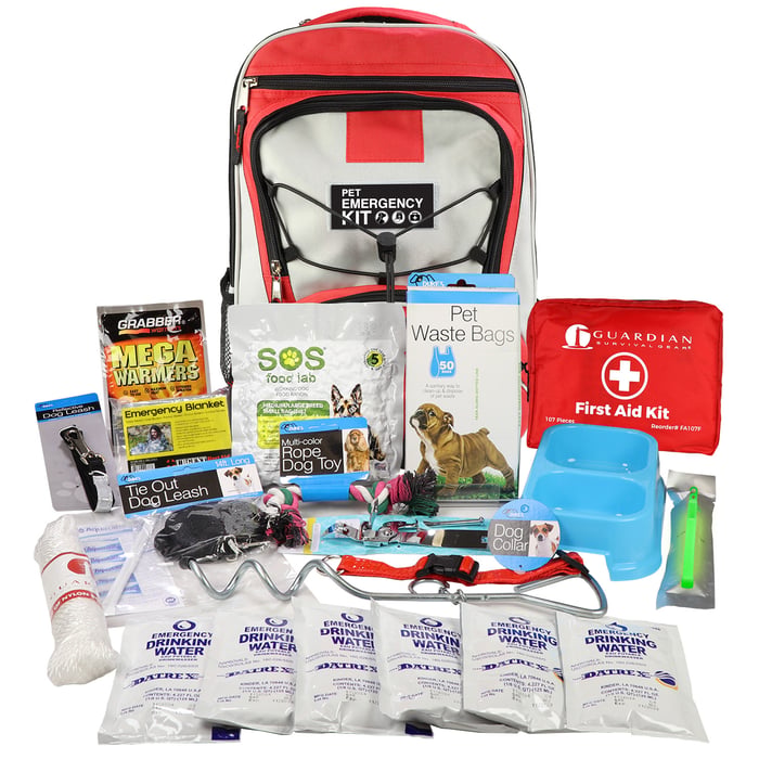 Deluxe Dog Survival Kit, Backpack image